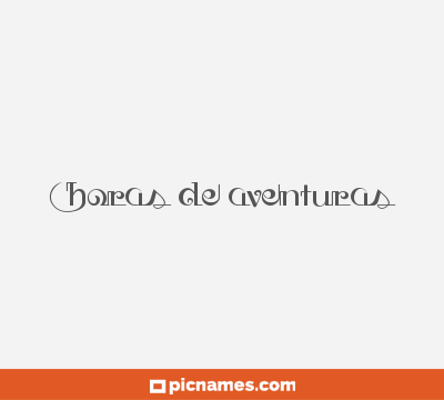 Horas de aventuras